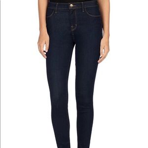 J Brand Maria high rise skinny jeans denim dark wash size 29 color after dark